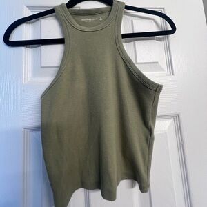 Abercrombie & Fitch Green Tank Top
